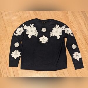 Victoria Beckham Applique Top